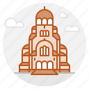 sofia, cathedral, alexander nevsky, neo-byzantine, orthodox, church, bulgaria