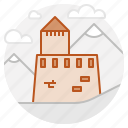 vaduz, castle, liechtenstein, landmark