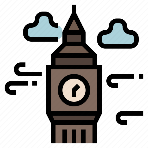 Big ben, landmark, london, uk, united kingdom icon - Download on Iconfinder