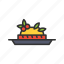 bruschetta, appetizer, food, bread, snack, cuisine, mediterranean, italian 