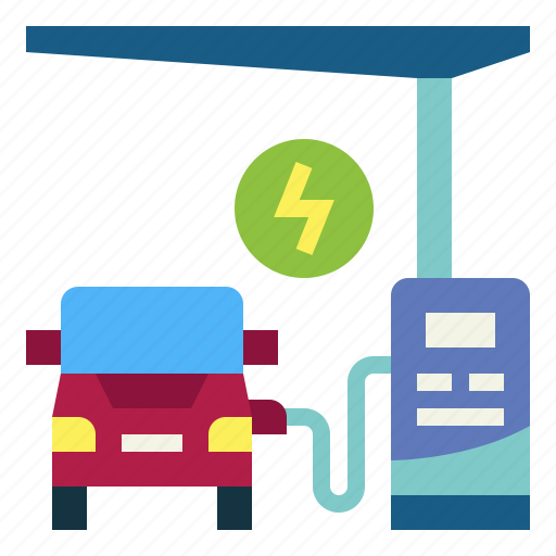 Station, electric, charging, energy, transportation icon - Download on Iconfinder