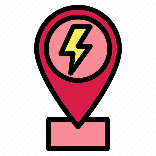 Place, map, location, charging, station icon - Download on Iconfinder