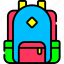 school, education, study, backpack, bag 
