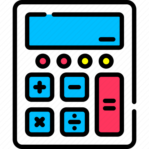 School, education, study, calculator, accounting, math, count icon - Download on Iconfinder
