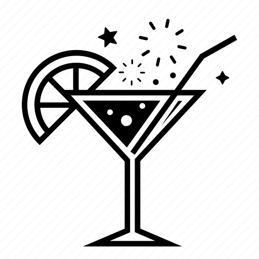 Beverage, celebration, cocktail, drink, glass, lemon, party icon - Download on Iconfinder