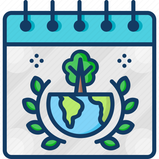 Calendar, date, day, earth day, environment icon - Download on Iconfinder
