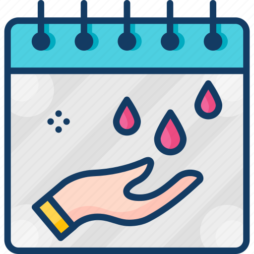 Blood, calendar, day, donate, donor icon - Download on Iconfinder