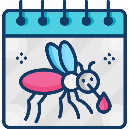 Calendar, day, insects, mosquito icon - Download on Iconfinder