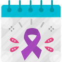 awareness day, calendar, cure, events, ribbon
