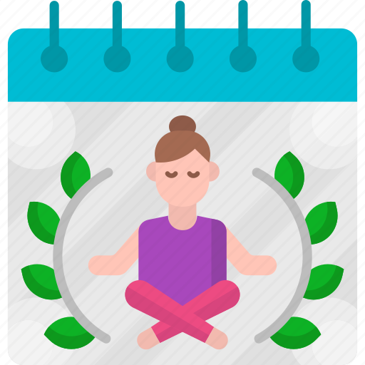 Calendar, date, day, yoga icon - Download on Iconfinder
