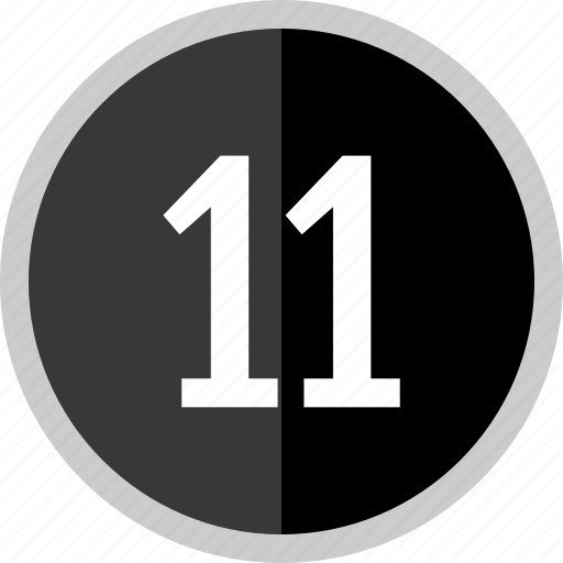 Eleven, number icon - Download on Iconfinder on Iconfinder