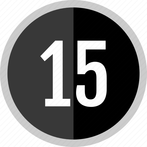 Number, fifteen icon - Download on Iconfinder on Iconfinder
