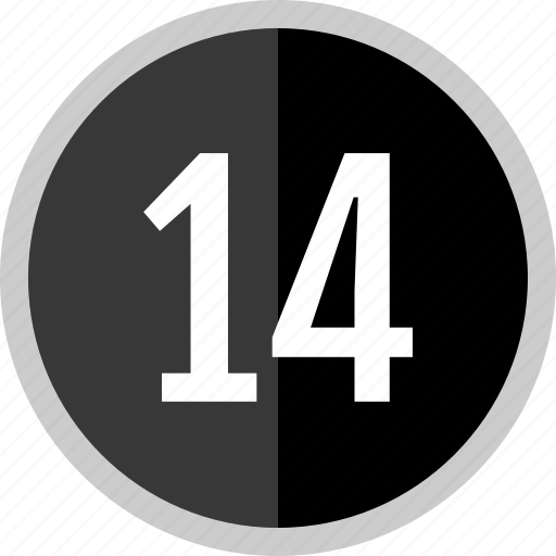 Number, fourteen icon - Download on Iconfinder on Iconfinder