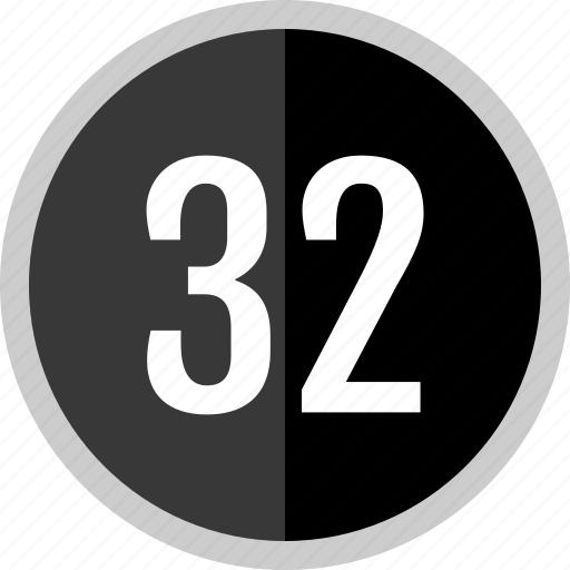 Number, 32 icon - Download on Iconfinder on Iconfinder