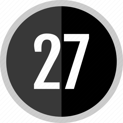Number, 27 icon - Download on Iconfinder on Iconfinder