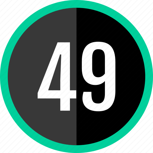 Number, 49 icon - Download on Iconfinder on Iconfinder