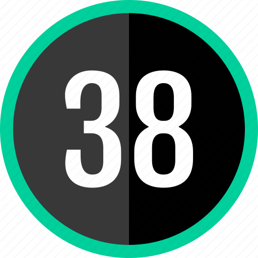 Number, 38 icon - Download on Iconfinder on Iconfinder