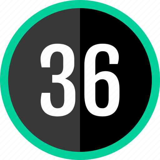 Number, 36 icon - Download on Iconfinder on Iconfinder