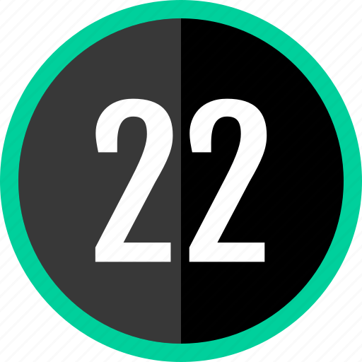 Number, 22 icon - Download on Iconfinder on Iconfinder