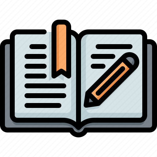 Book, knowledge, learning, sketch, writing icon - Download on Iconfinder