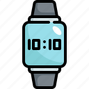 smartwatch, watch, time, clock, timer, date