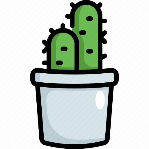 Cactus, plant, nature, pot, tree icon - Download on Iconfinder