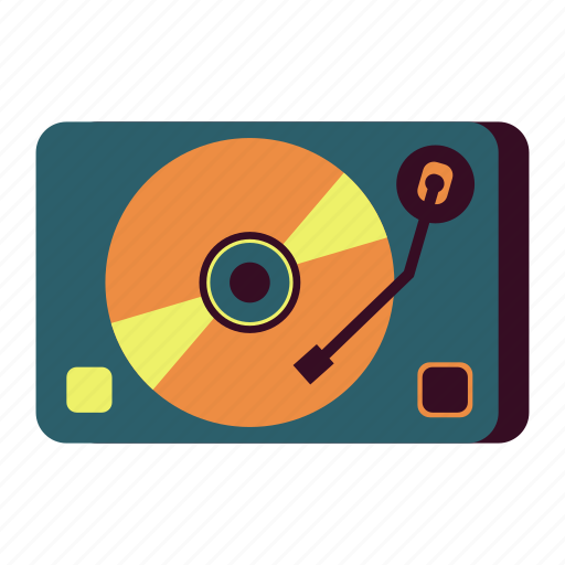 Everyday, things, vinyl, player, record, music, song icon - Download on Iconfinder