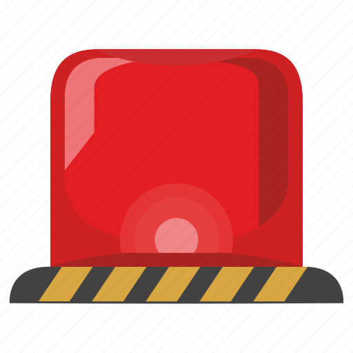 Alarm, custom, police, red, signal, siren icon - Download on Iconfinder