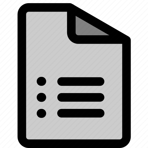 Blank, document, file, paper, script icon - Download on Iconfinder