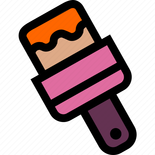 Broom, brush, paint icon - Download on Iconfinder