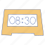 digital clock, furniture, household, alarm, desk clock, clock, time 