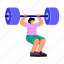 deadlift, weightlifting, barbell, dumbbell, workout 