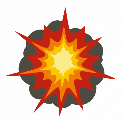 Blast, bomb, boom, burst, effect, explode, fire explosion icon - Download on Iconfinder