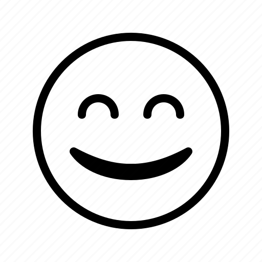 Cheerful, emoji, emoticon, fun, joy, smile, smiling icon - Download on Iconfinder