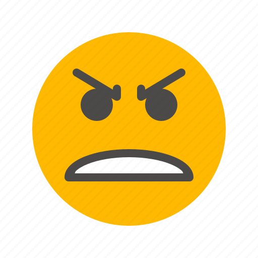 Anger, emoji, emoticon, fury, rage, temper, upset icon - Download on Iconfinder