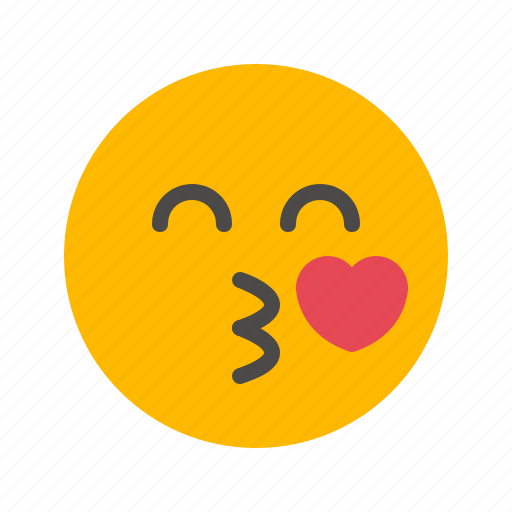 Affection, emoji, emoticon, happy, kiss, love, seduce icon - Download on Iconfinder