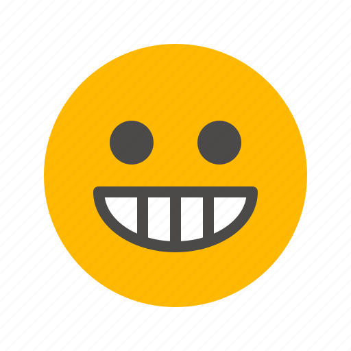 Emoji, emoticon, fun, funny, grinning, happy, laugh icon - Download on Iconfinder