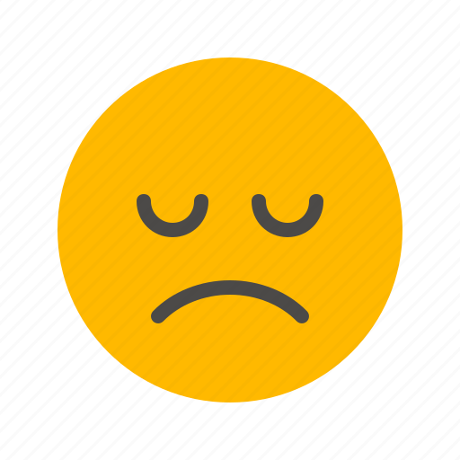 Emoji, emoticon, grim, moody, pouting, sad, sullen icon - Download on Iconfinder