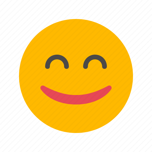 Cheerful, emoji, emoticon, fun, happy, joy, smile icon - Download on Iconfinder