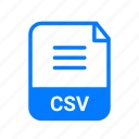 csv, extension, file, name