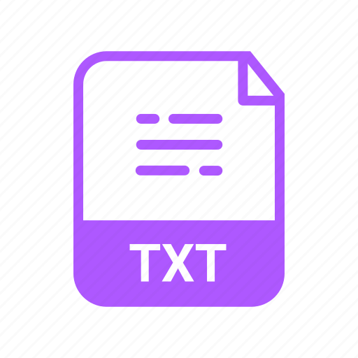 Txt, extension, file, name icon - Download on Iconfinder