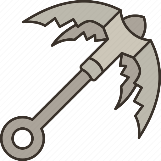 Grappling, hook, claws, climbing, secure icon - Download on Iconfinder