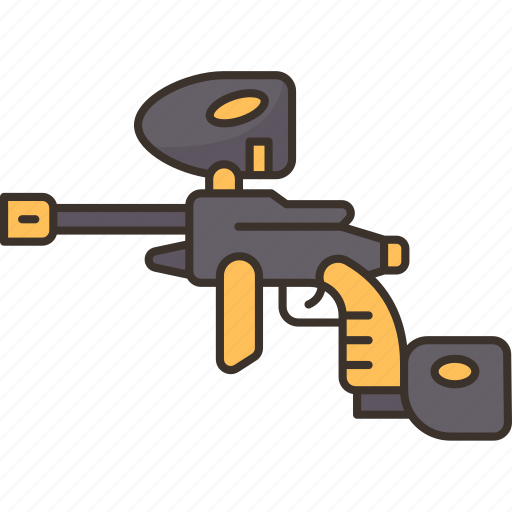Gun, paintball, shooting, weapon, sports icon - Download on Iconfinder