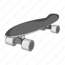 balance, board, rollers, skateboard