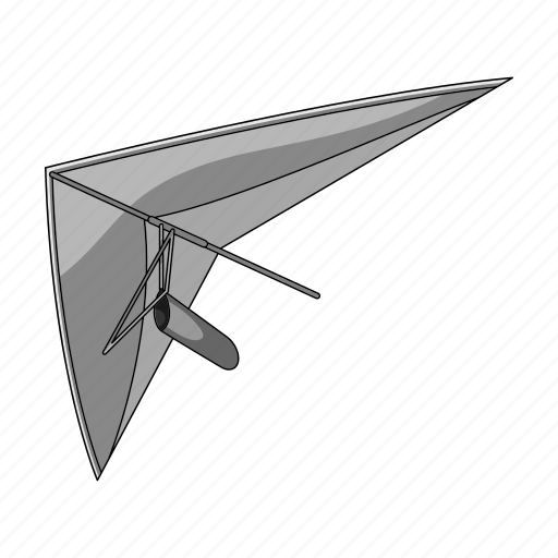 Flying, hang gliding, sky, sport, wing icon - Download on Iconfinder