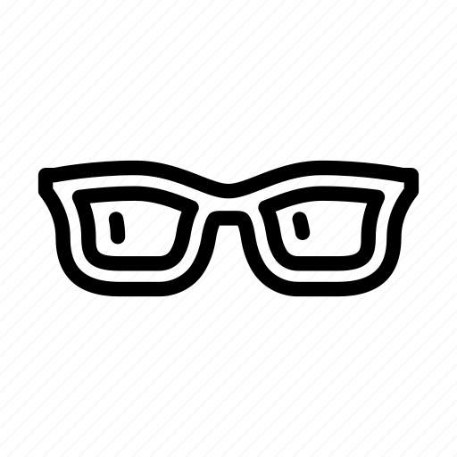 Hipster, glasses, optical, eye, frame, fashion, old icon - Download on Iconfinder