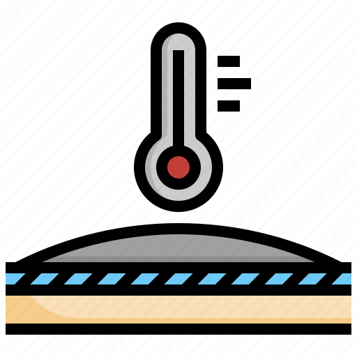 Temperature, thermometer, weather, fabric, texture icon - Download on Iconfinder