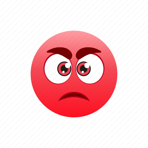 Angry, face, emoji, emotion, feeling icon - Download on Iconfinder