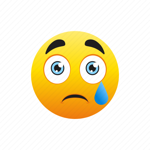 Sad, cry, emoji, face, emotion, smiley, smile icon - Download on Iconfinder