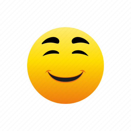 Smiling, face, emotion, smiley icon - Download on Iconfinder
